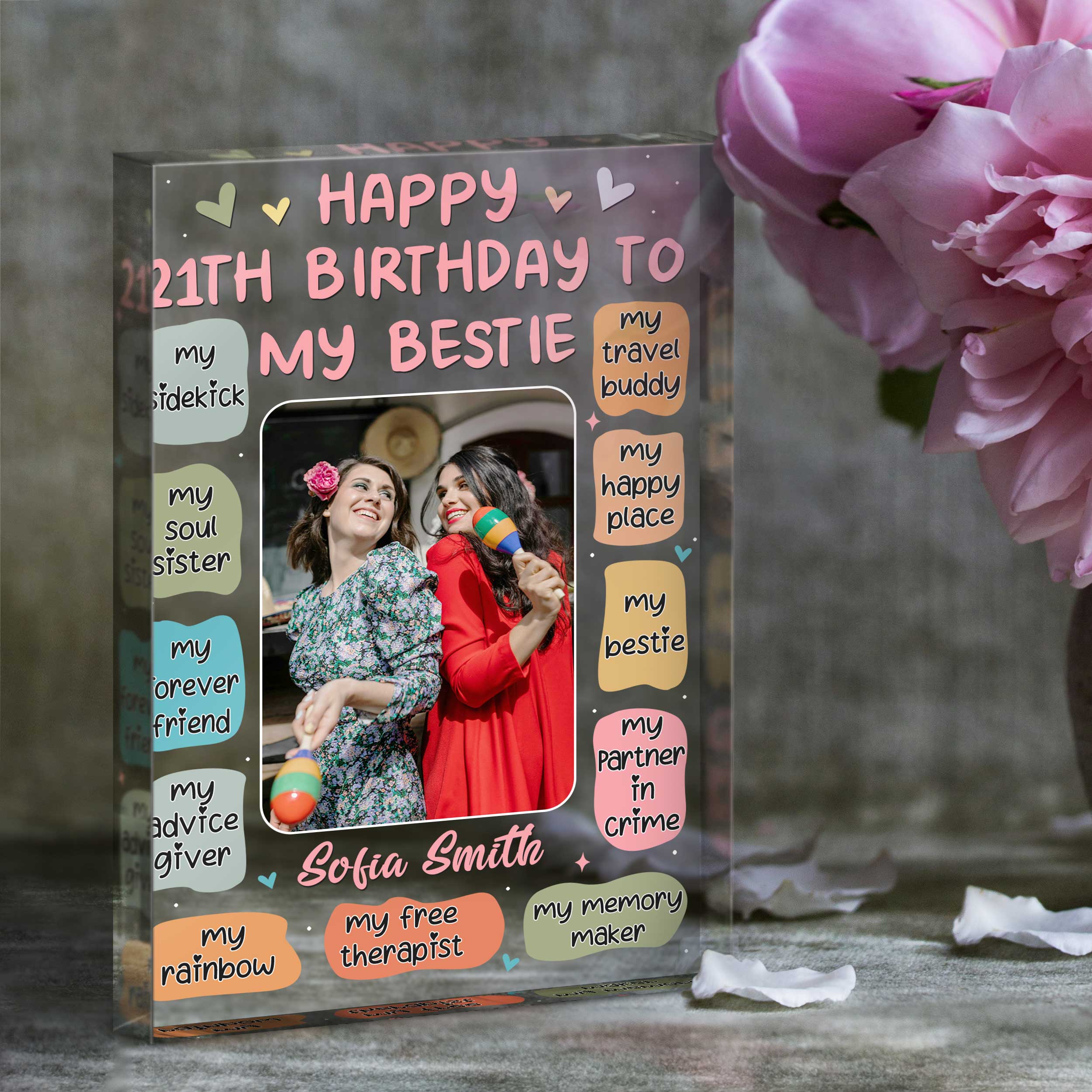 Custom Birthday Acrylic Gifts